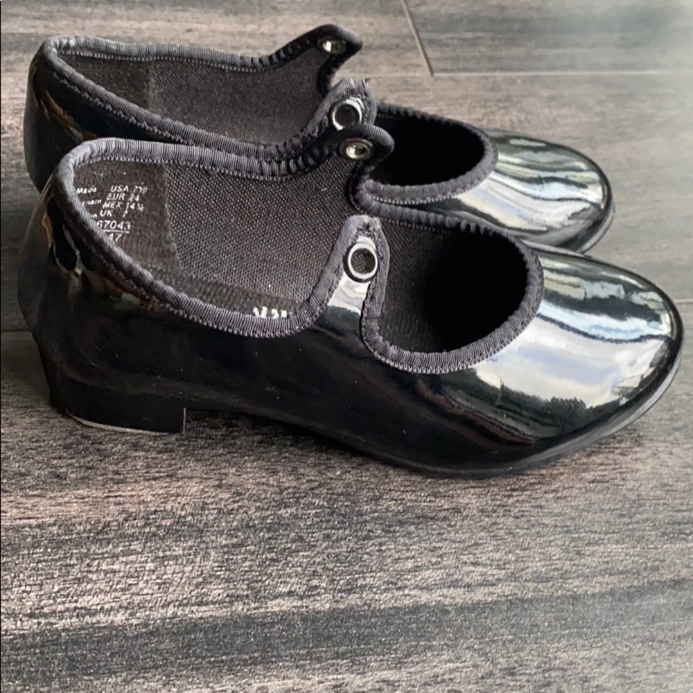 Black Toddler Tap shoes